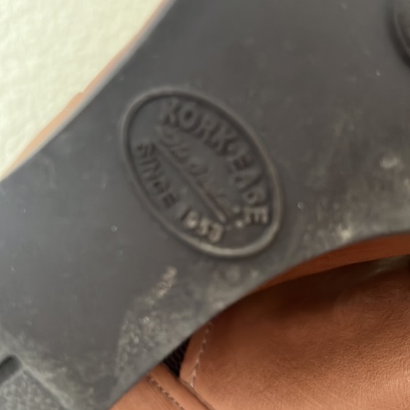 Kork-Ease tan leather wedge booties - Picture 7 of 7